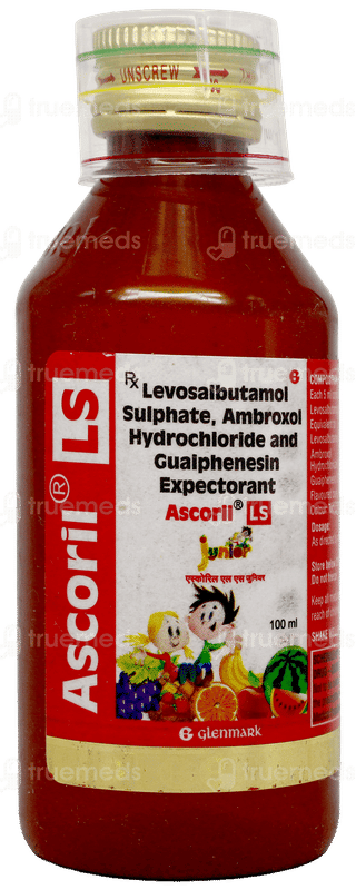 Ascoril Ls Junior Expectorant 100Ml